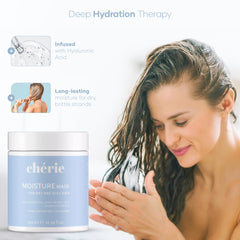 Chérie Masque extrait de bambou : protection et renforcement de la fibre capillaire