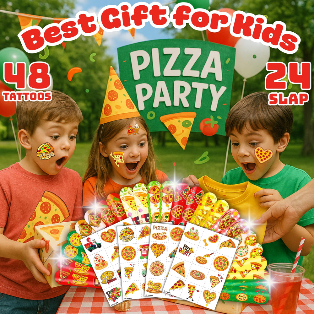Boîte cadeau Cherisnowy pizza prête à offrir.