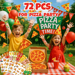 Bracelets pizza Cherisnowy, 24 pièces, fermeture sûre.