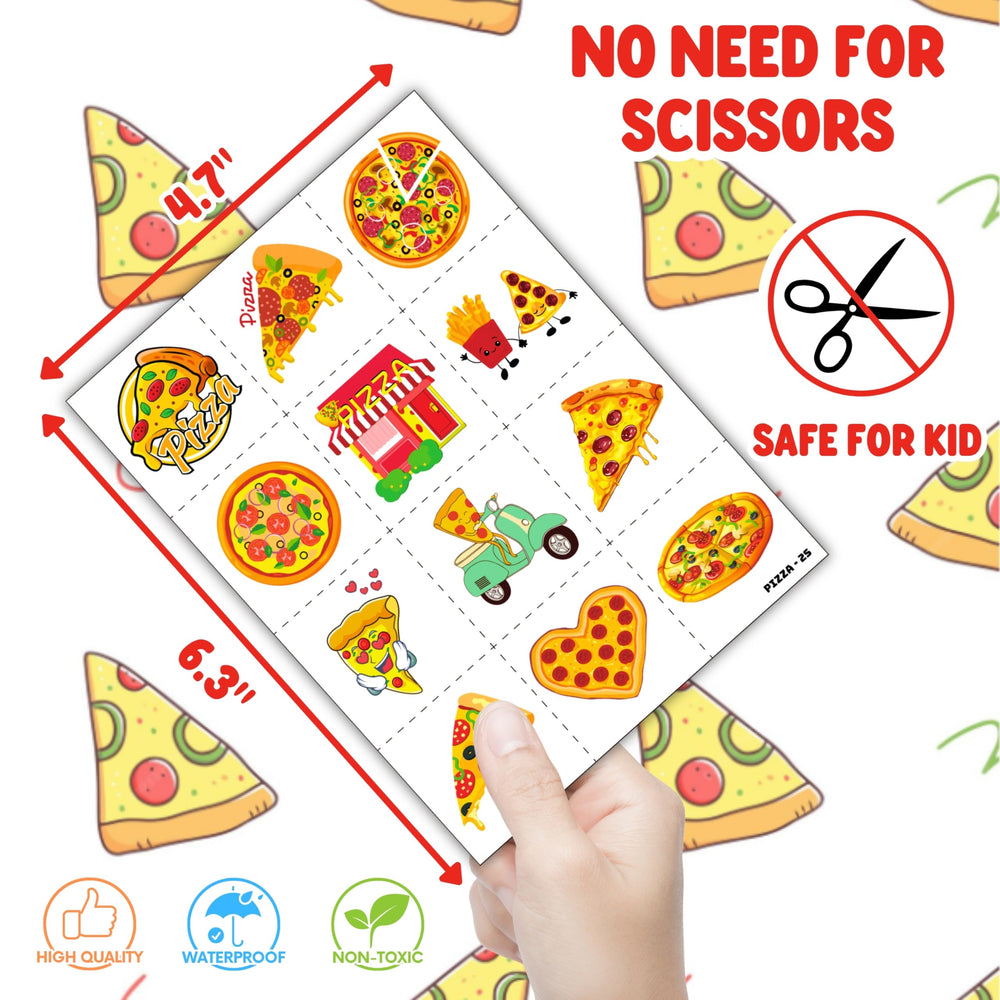 Bracelets pizza Cherisnowy durables et doux pour enfants.