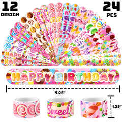 Dessins bonbons Candyland Cherisnowy inspirant l’imaginaire des fêtes.
