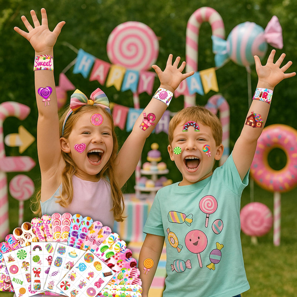 Emballage prêt-à-offrir Cherisnowy Candyland pratique et élégant.