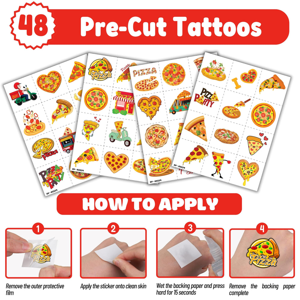 Décor pizza Cherisnowy pour anniversaire facilement intégré.