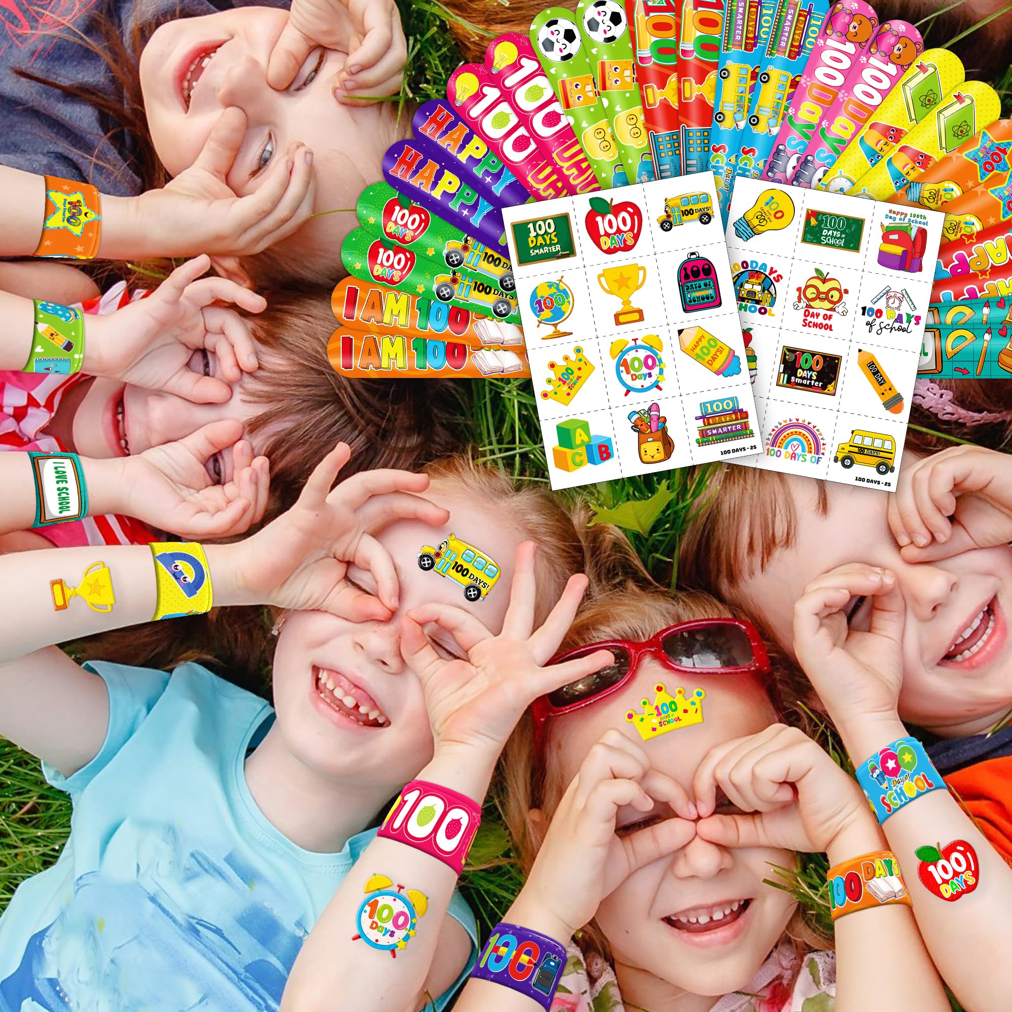 Ensemble cadeau Cherisnowy 100 jours idéal pour enfants et adultes.