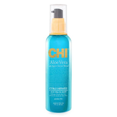 CHI Aloe Vera Huile — bouteille élégante renforçant les cheveux et réduisant la casse.