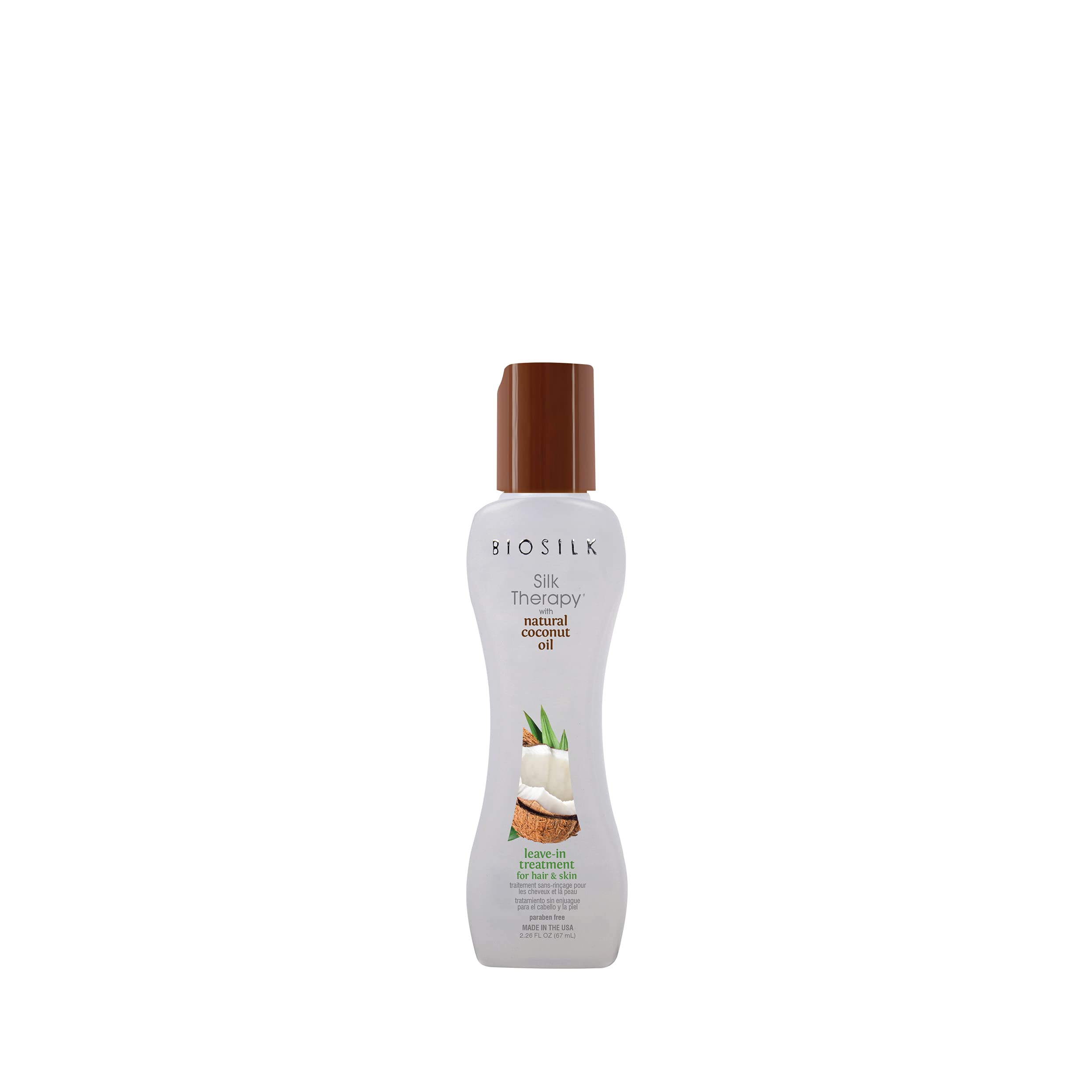 CHI Biosilk Silk Therapy – bouteille huile coco bio pour cheveux hydratation légère