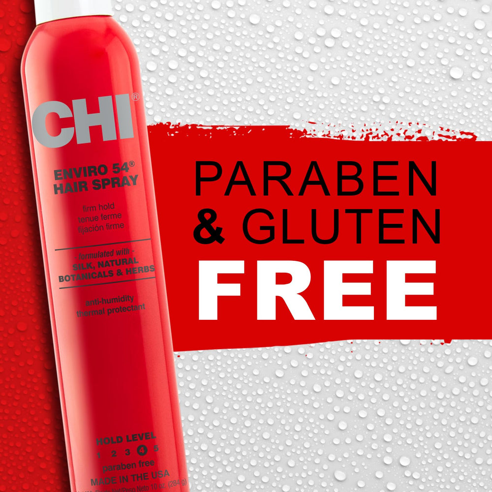 CHI Enviro 54 Hairspray – application facile et finition soyeuse après coiffage
