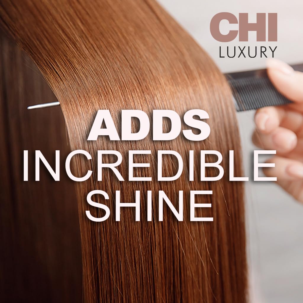 CHI huile de nigelle luxueuse, pour cheveux desséchés, brillance et douceur.