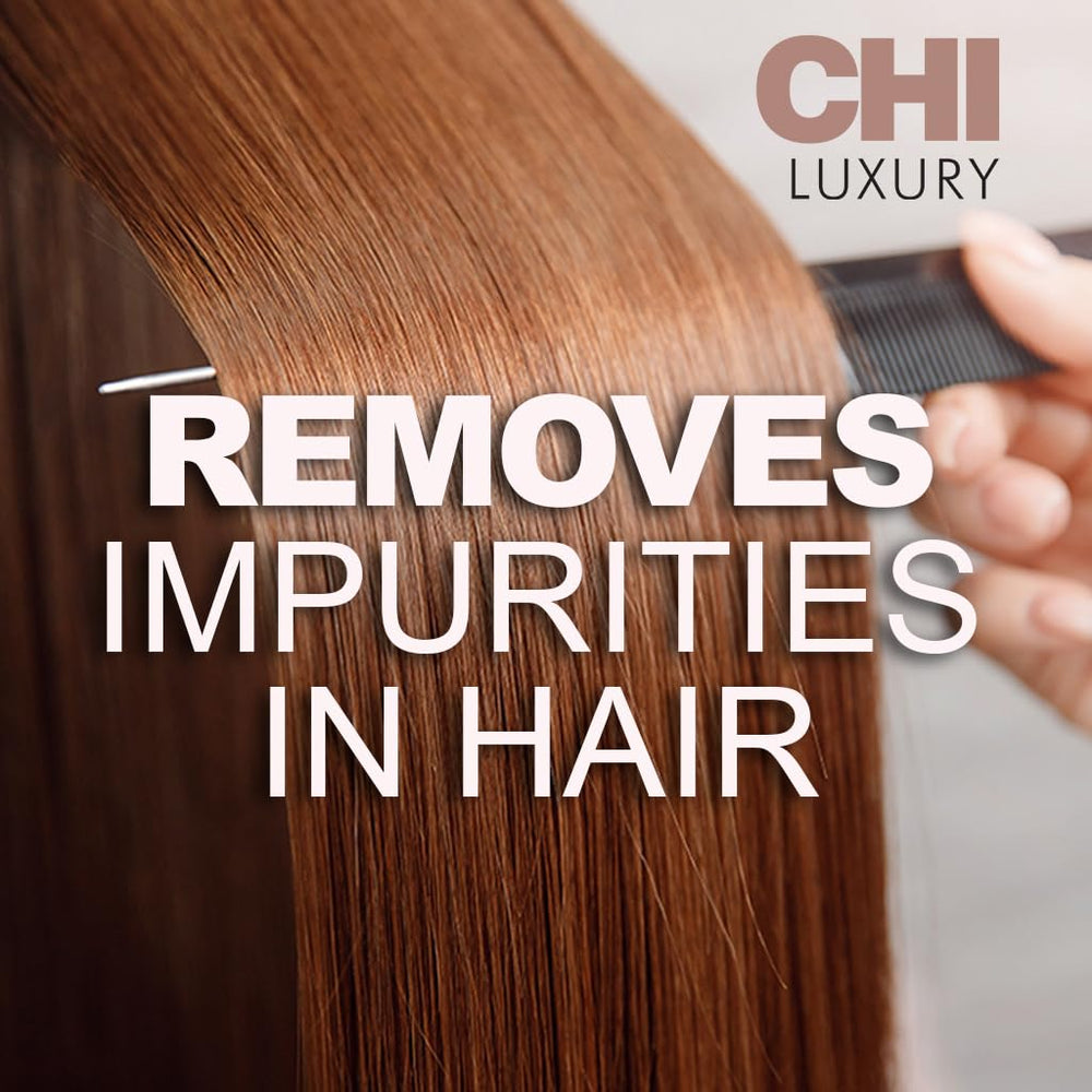CHI huile noire: emballage luxueux pour une routine capillaire