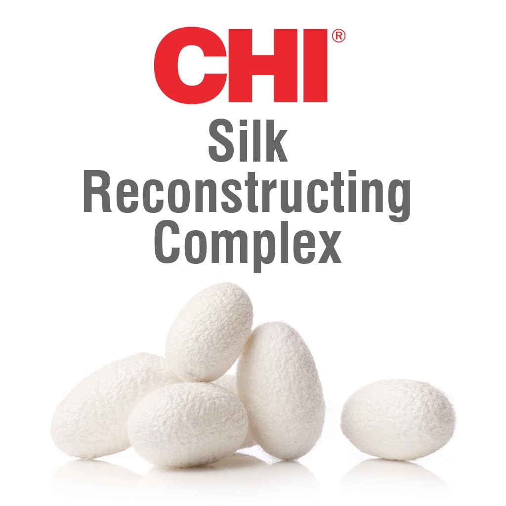 CHI Infra Silk Infusion – application sur les longueurs apporte douceur et maniabilité.