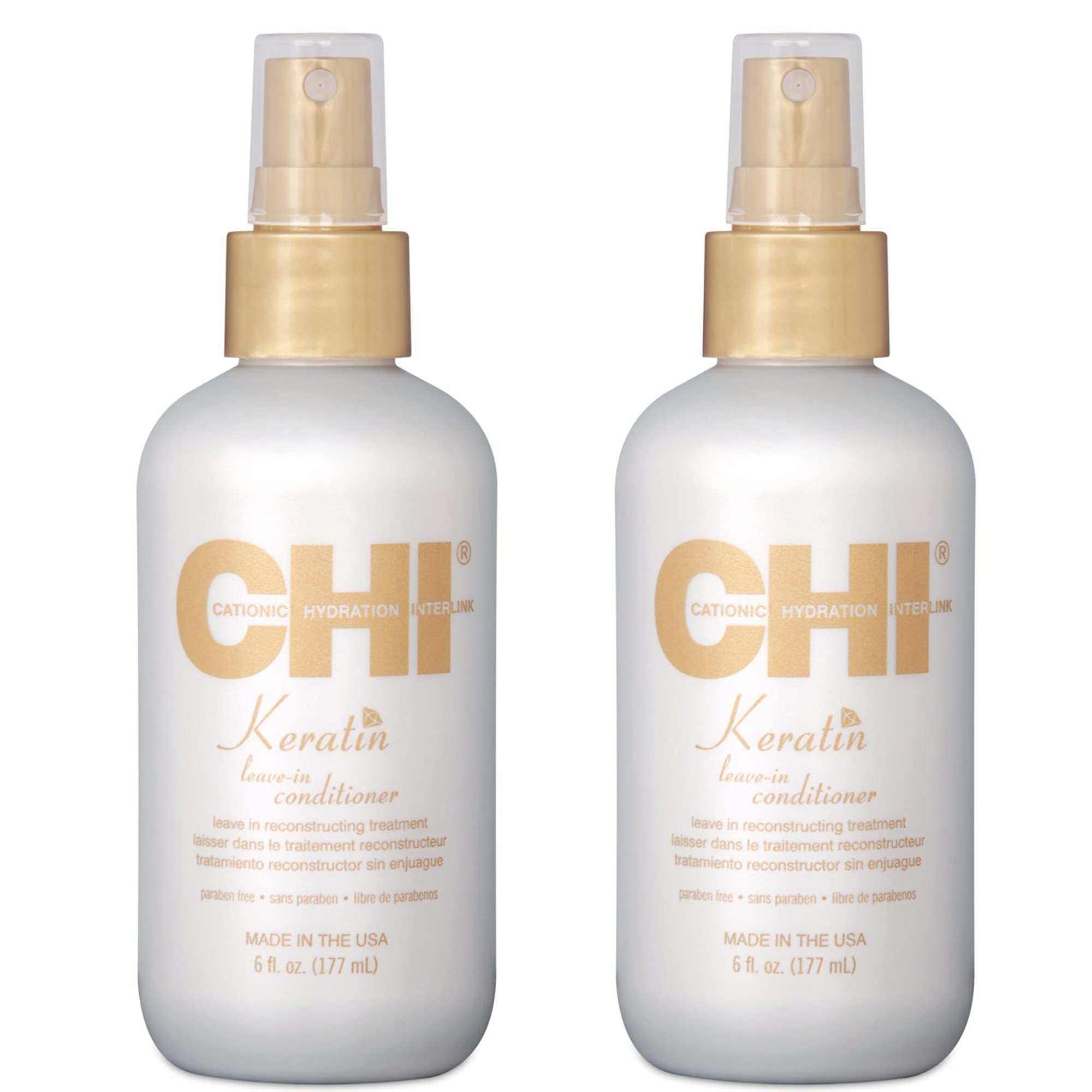 CHI KÉRATINE: soin capillaire sans rinçage en flacon doseur pour usage quotidien