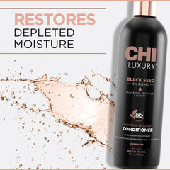 Chi Luxury après-shampooing crèmeux - texture onctueuse pour démêler facilement.