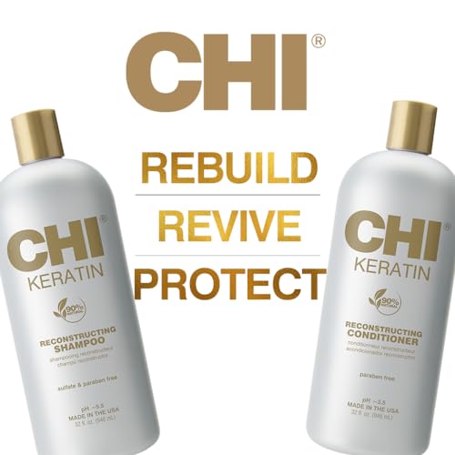 CHI Moisturize It Duo Conditionneur bouteille: cheveux faciles à coiffer et souples