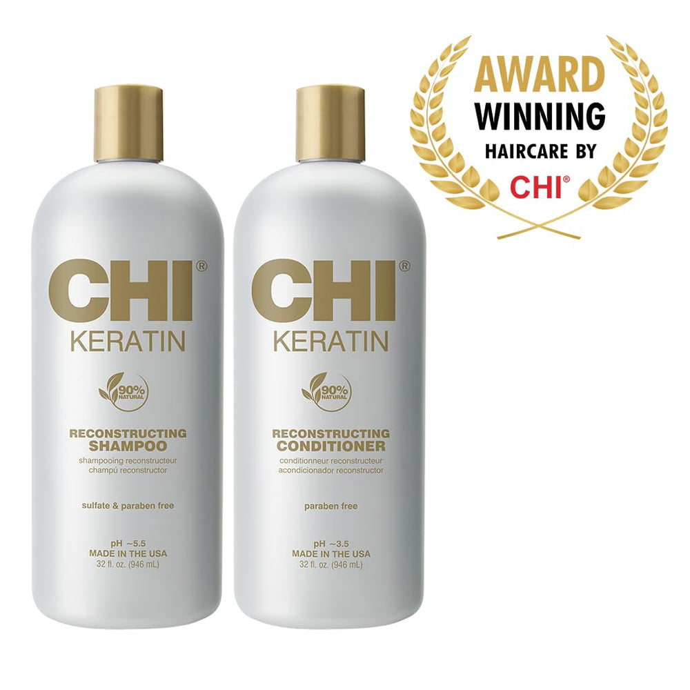 CHI Texture et hydratation: cheveux nourris par huiles essentielles naturelles