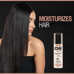 Texture légère CHI idéale pour démêler et former des boucles sans lourdeur.
