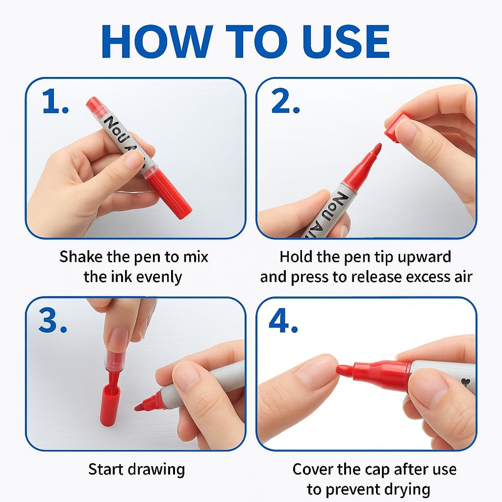 CHIAFEYI stylo art ongles pratique pour débutants et gestes simples