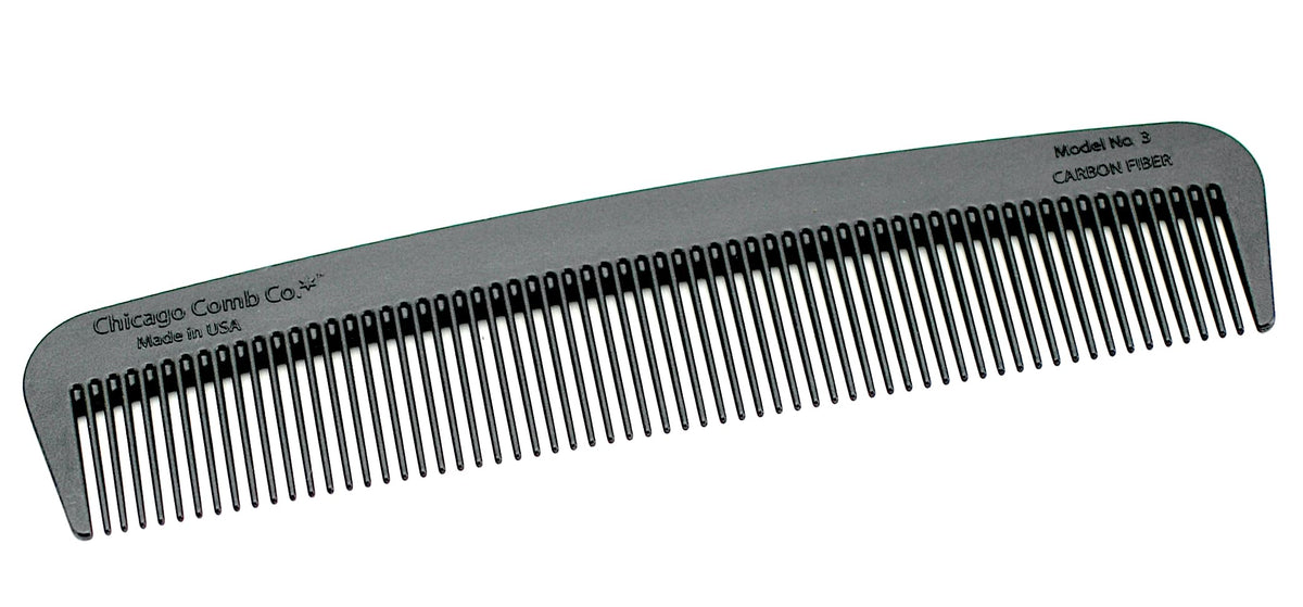 Chicago Comb Model 3, fibre de carbone, prise en main légère et durable.