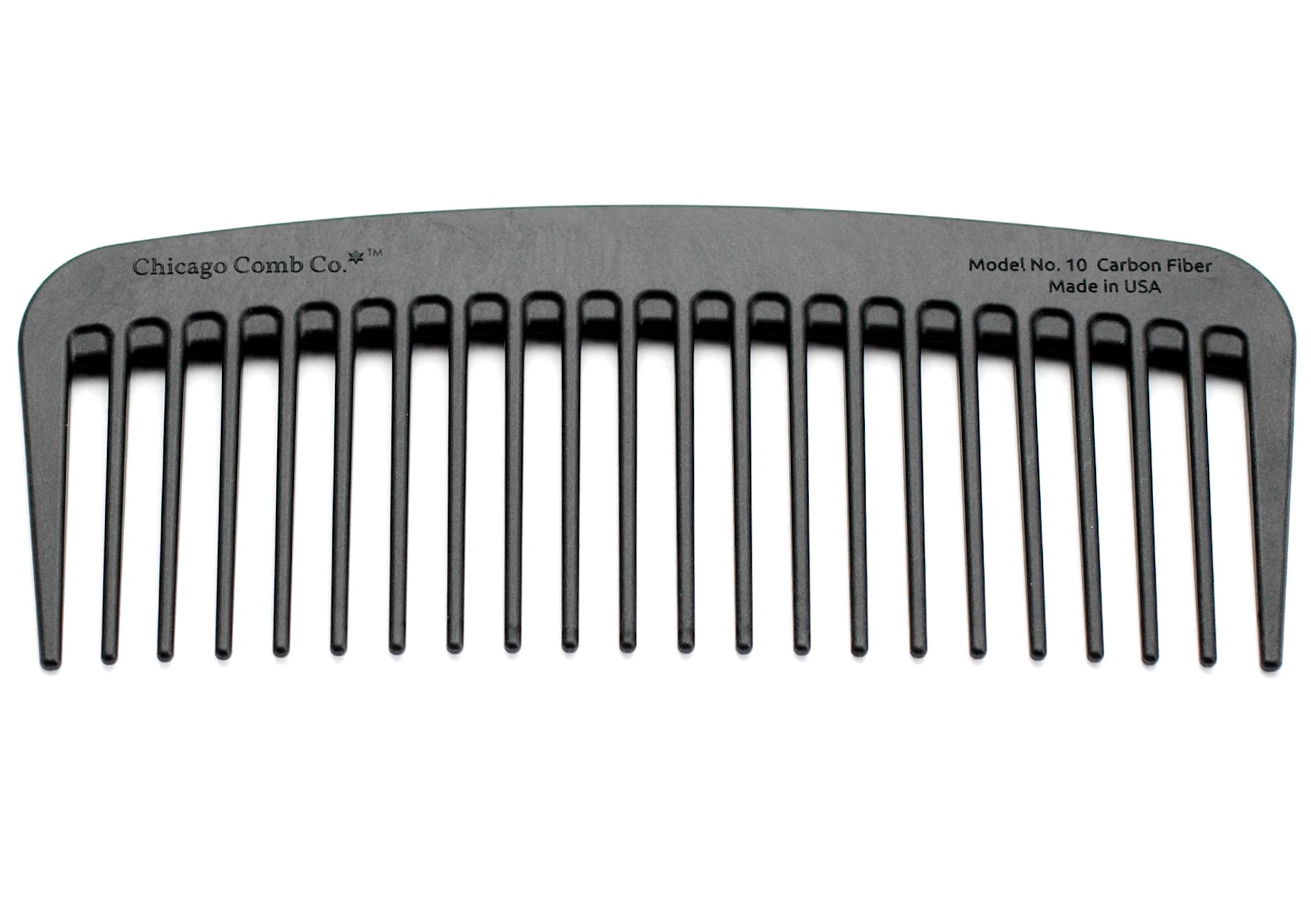 Chicago Comb Modèle 10, anti-statique, idéal pour réduire frisottis.