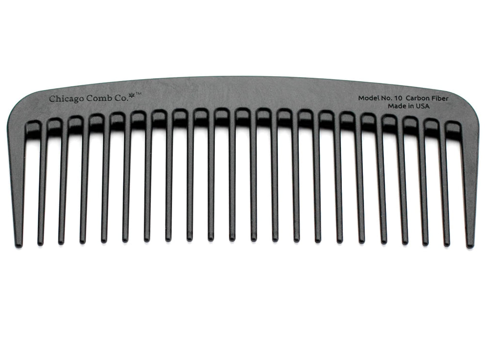 Chicago Comb Modèle 10, anti-statique, idéal pour réduire frisottis.