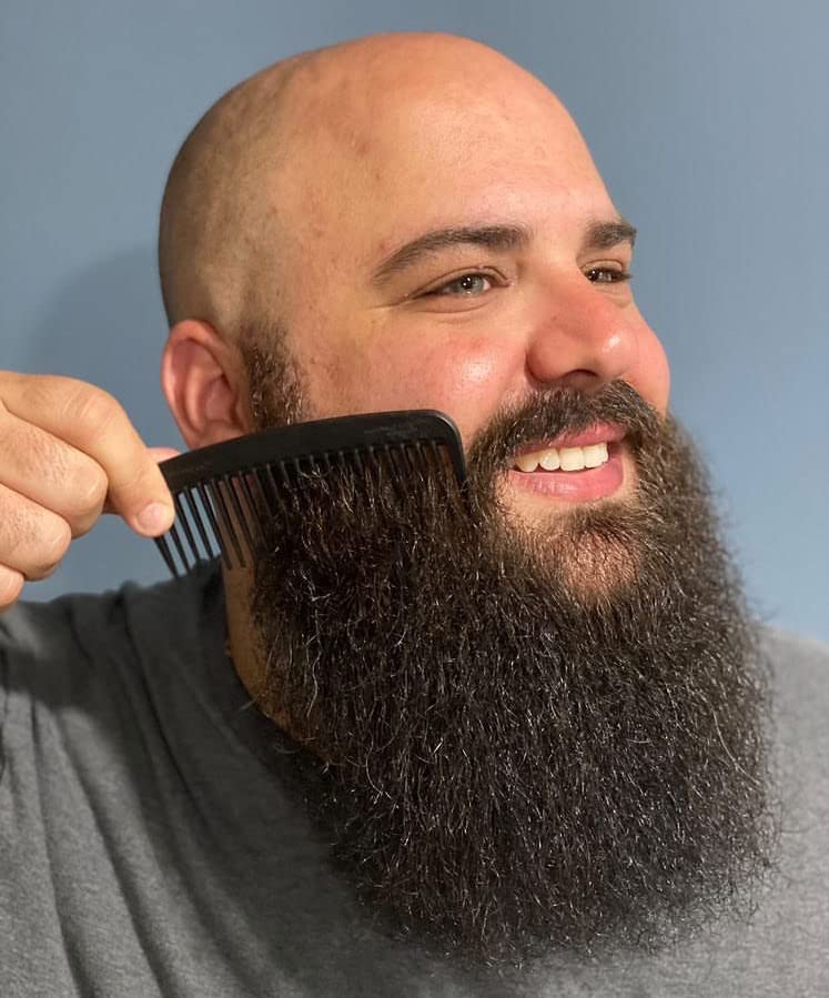 Chicago Comb Modèle 10, parfait dans la douche, sans déformation.