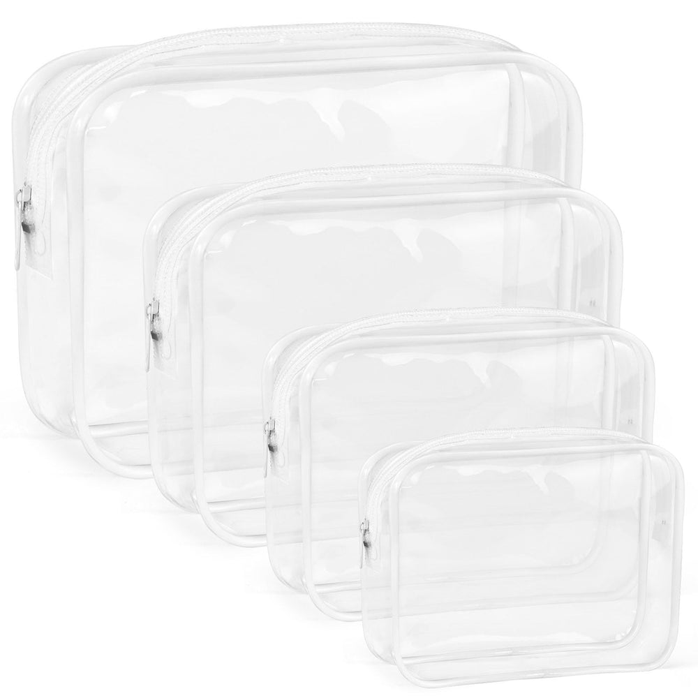 CHICAUP sac cosmétique transparent XS pour accès rapide en voyage