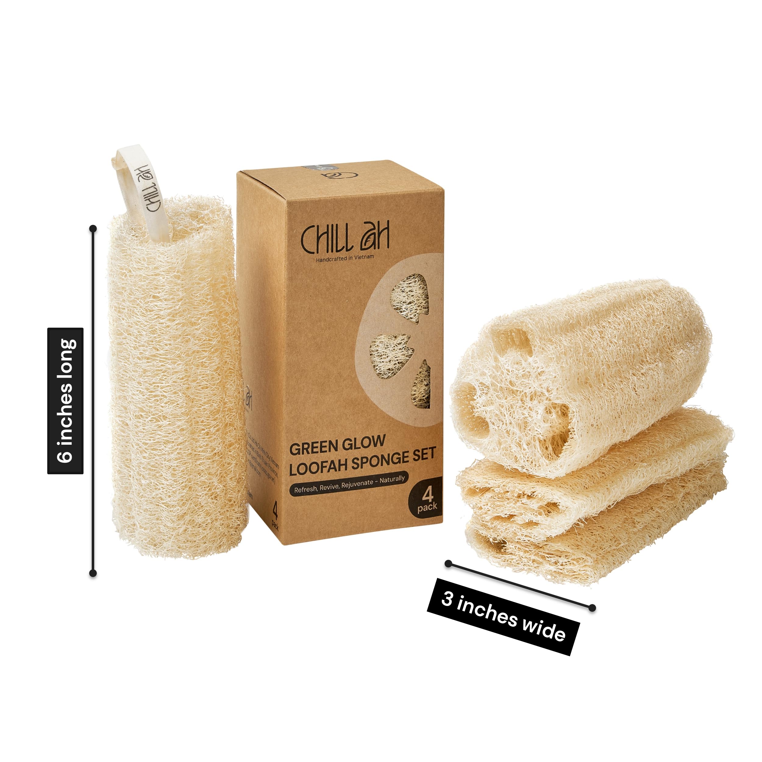 Chill Ah louffe bain éco-responsable – routine durable.