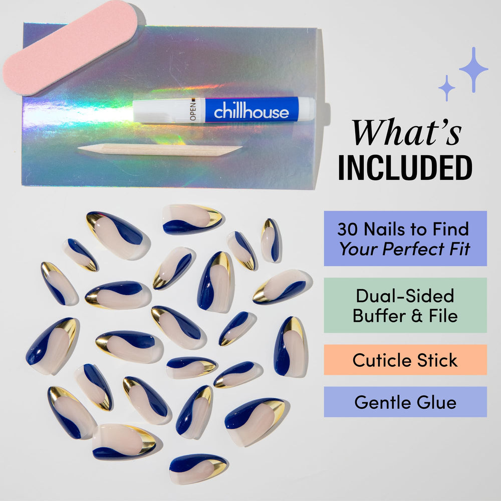 Chillhouse Buffer double-face et lime : outil essentiel pour une finition soignée.