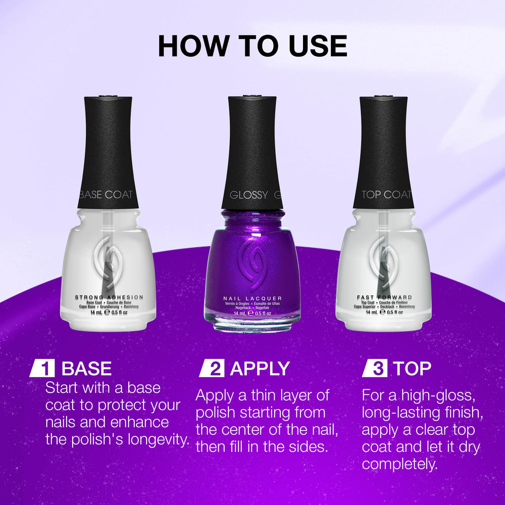 China Glaze Coconut Kiss: finition nacrée brillante qui attire le regard