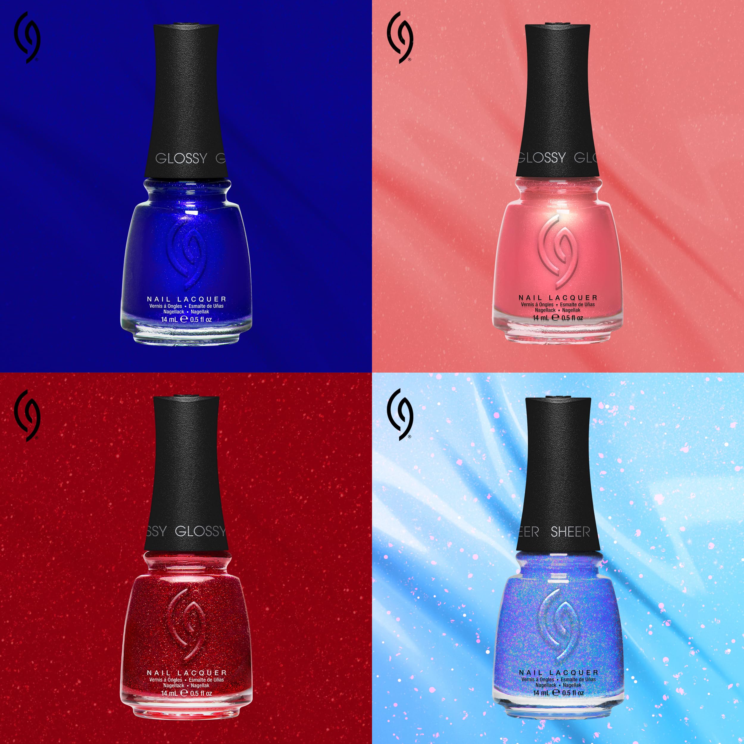 Manucure automnale avec China Glaze Fall From Grace