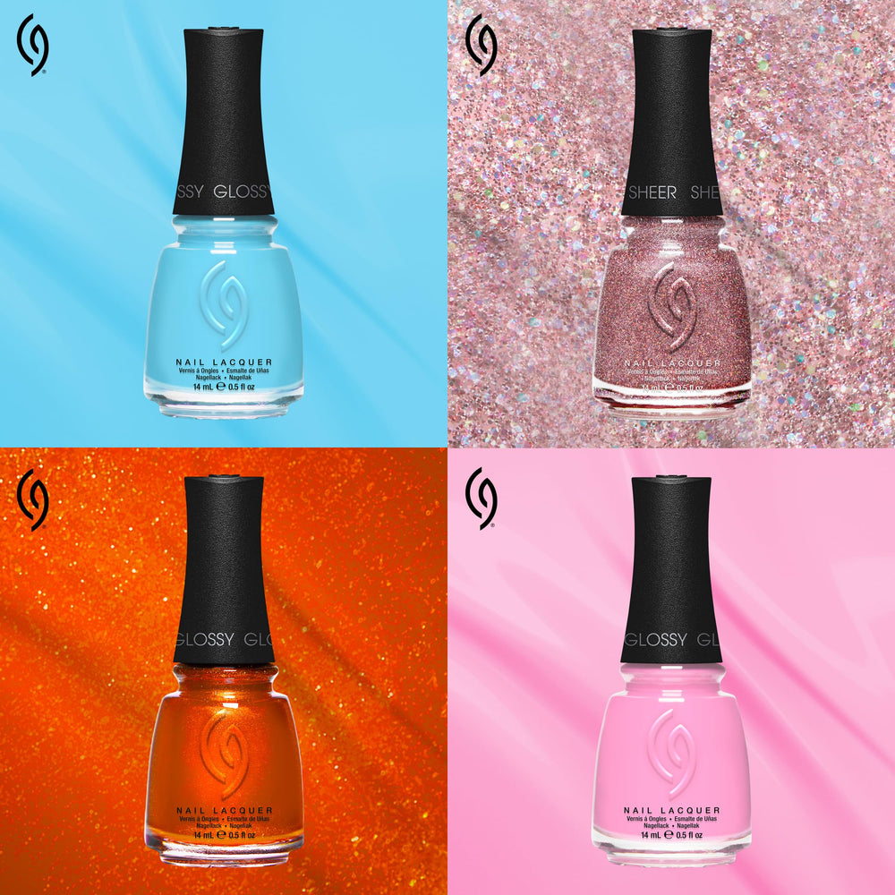 Tenue pouvant durer jusqu'à six jours selon l'usage, China Glaze Flame-Boyant