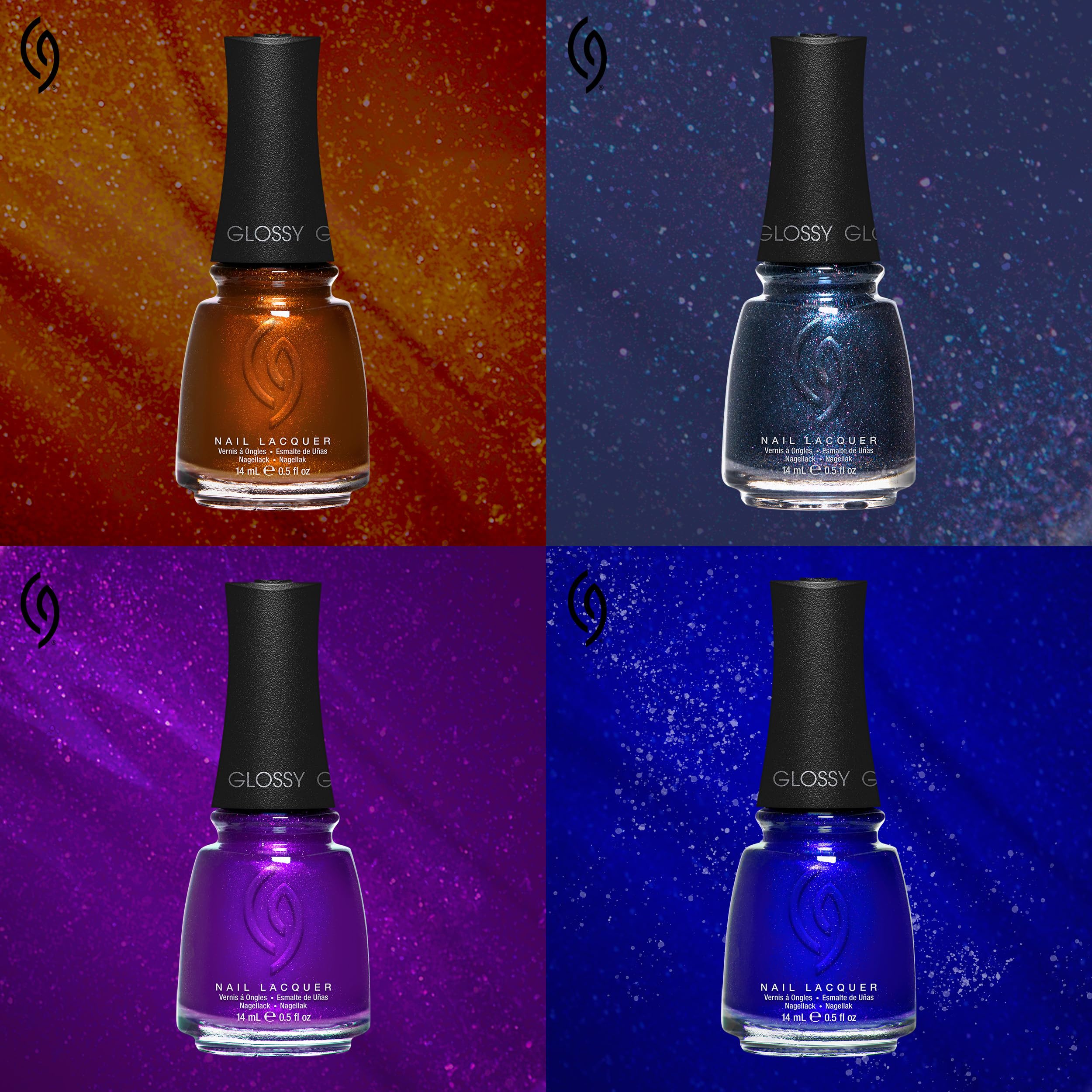 China Glaze Frostbite application sans traces grâce au pinceau large pour un rendu salon.