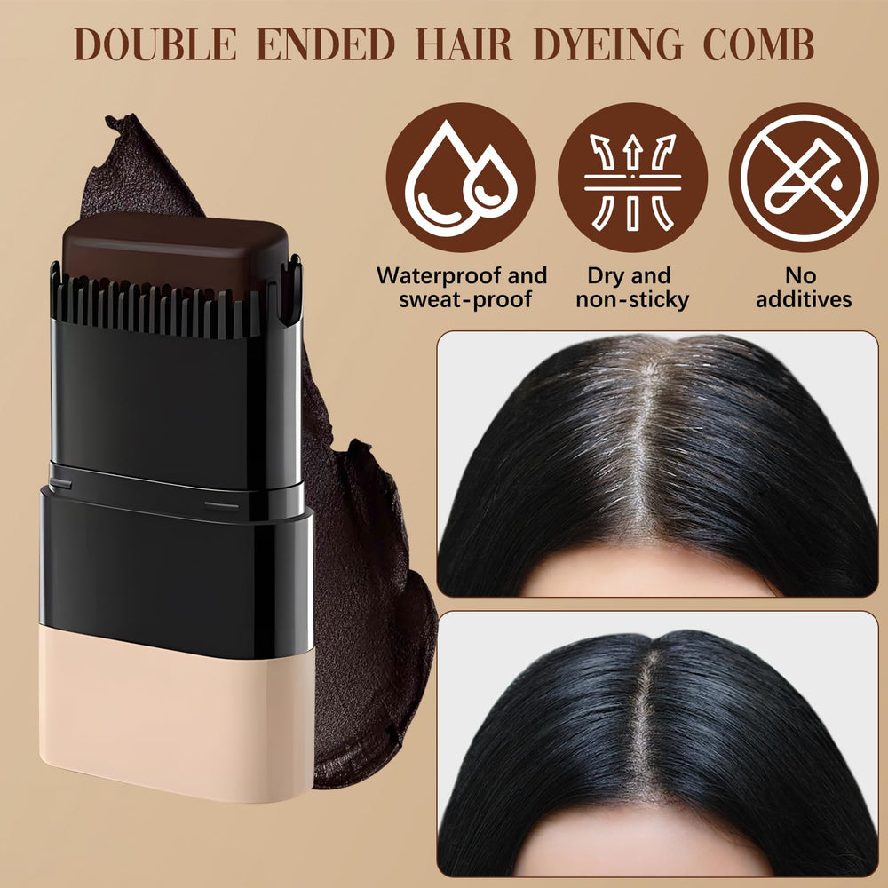 Peigne colorant cheveux de Chinosuo, application uniforme et naturelle.