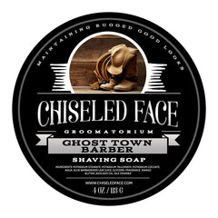 Ghost Town Barber: pot de rasage prêt, mousse riche pour rasage rapide