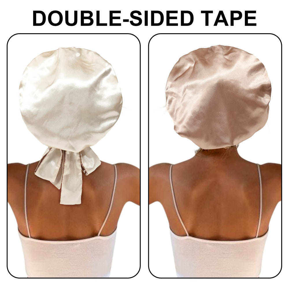 CHLINS bonnet-protection-cheveux: idéal pour éviter les nœuds et les tiraillements nocturnes.