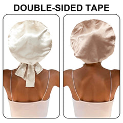CHLINS bonnet-protection-cheveux: idéal pour éviter les nœuds et les tiraillements nocturnes.