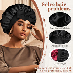 CHLINS bonnet satin face interieure reversible offre double protection.