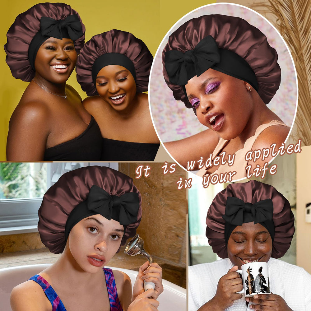 Bonnet CHLINS satin protection hydratation, aide à préserver l'hydratation nocturne.