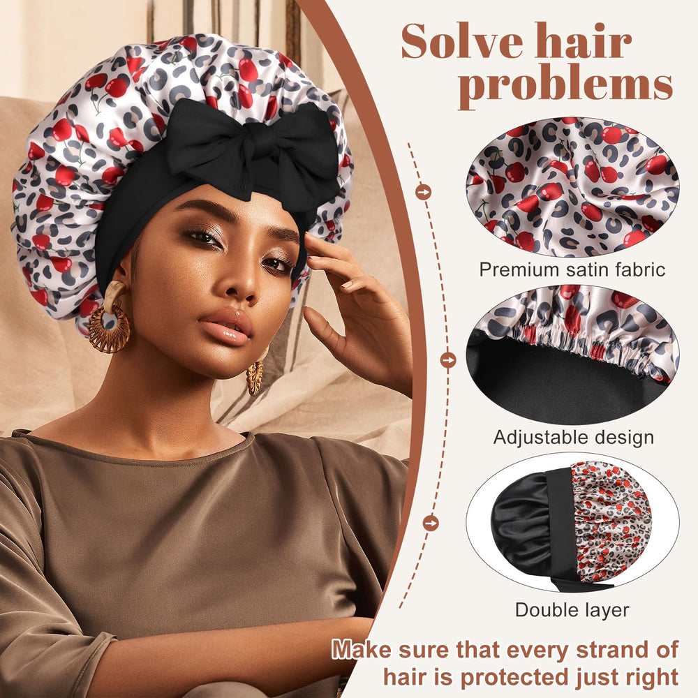 CHLINS bonnet utilisations multiples—idéal pour visage, bain, spa et maquillage
