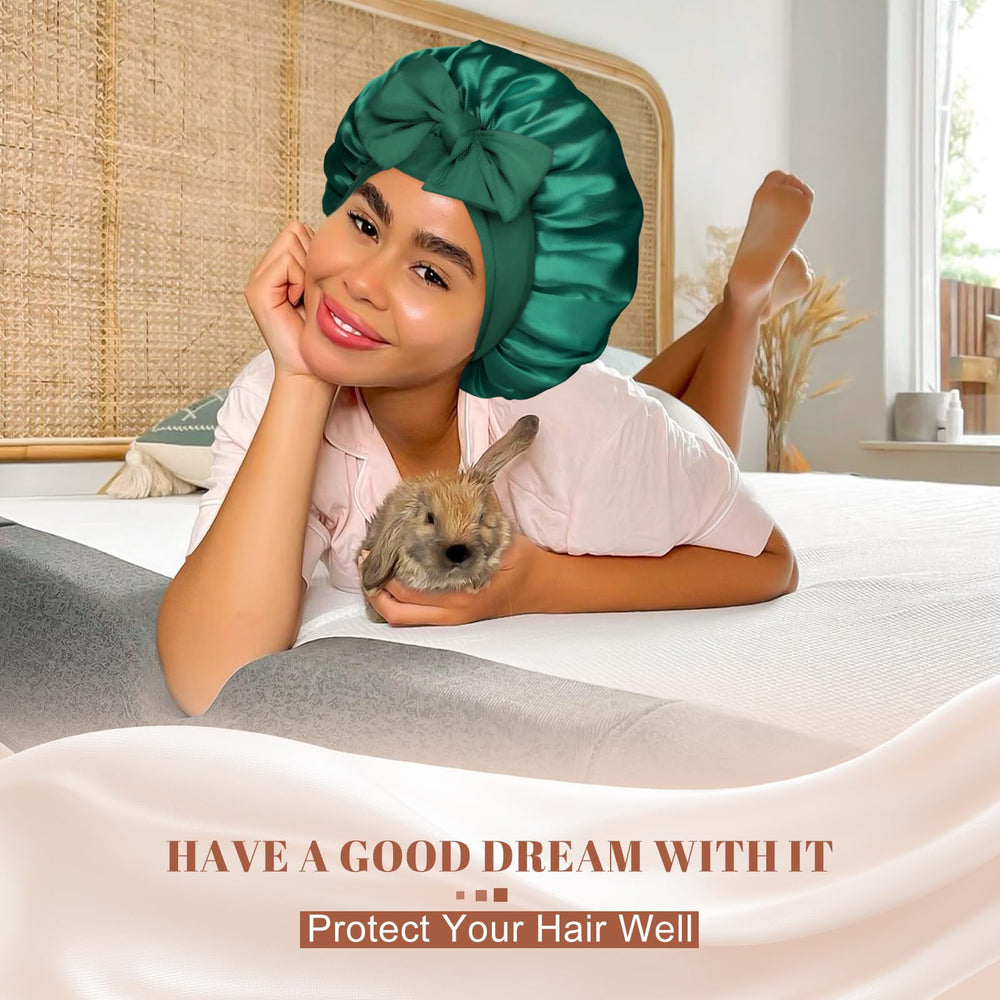 CHLINS bonnet nuit confortable et doux