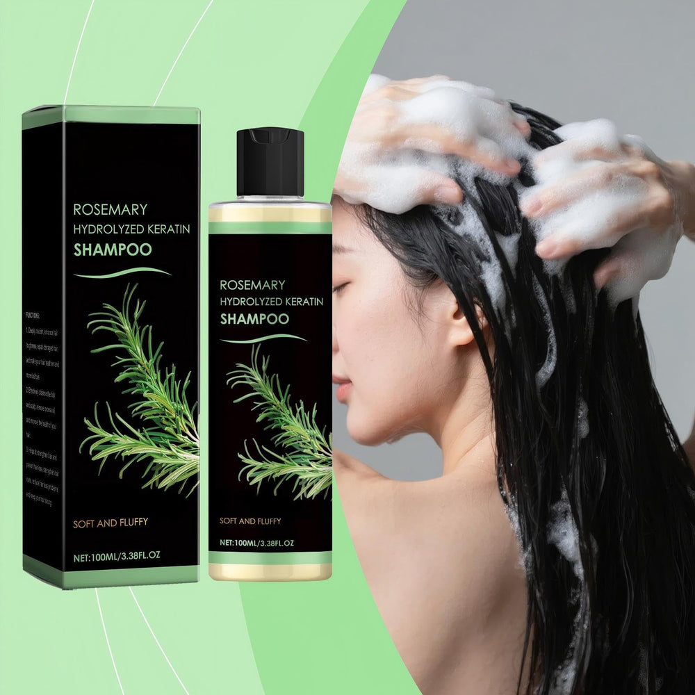 ChLNDalin Shampoing Romarin: extrait de romarin nourrit en profondeur le cuir chevelu