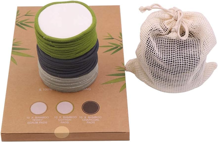 Lot 30 tampons bambou Chloven, zéro déchet et durable.