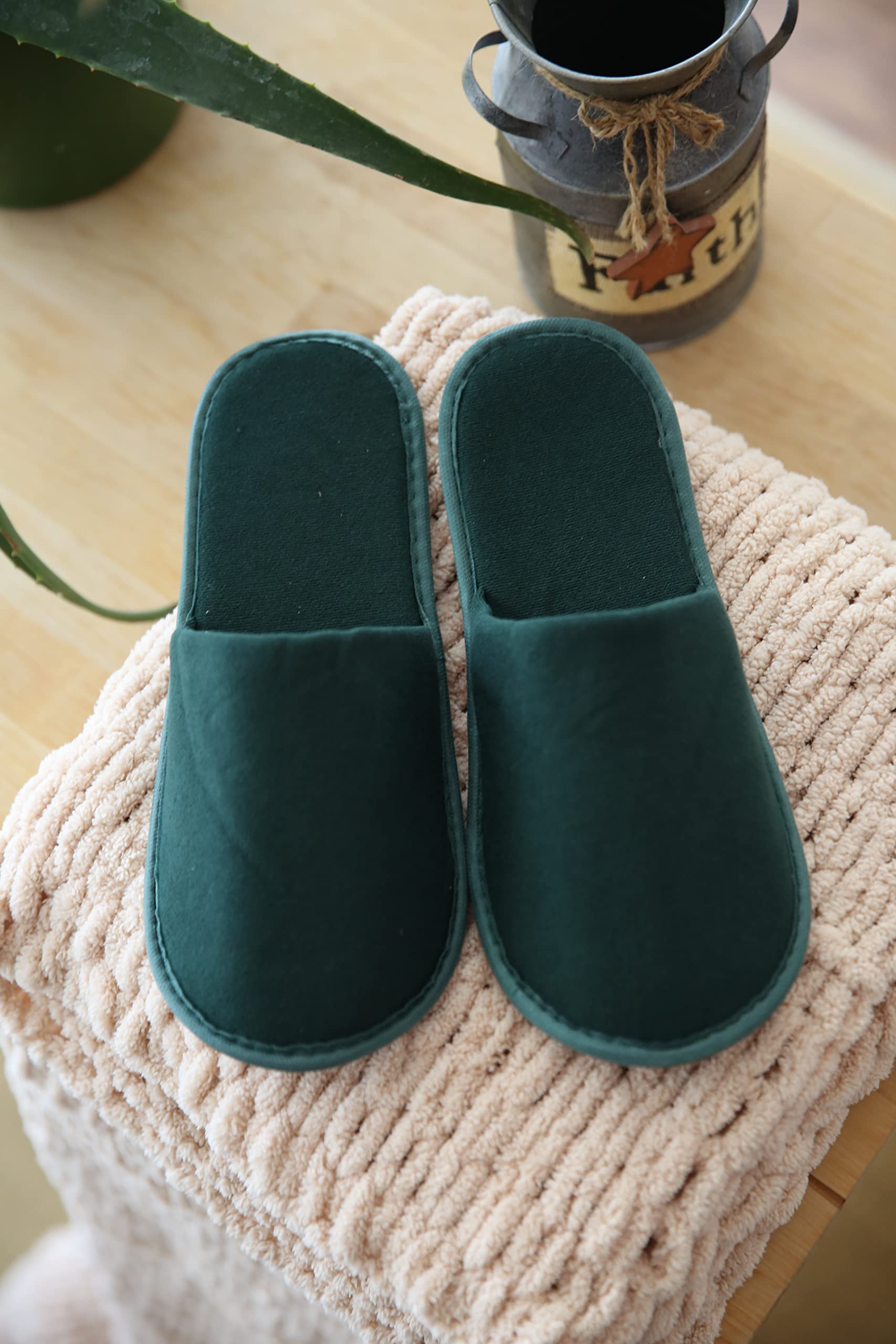 Chochili chaussons hôtel jetables non-tisse, hygiène simplifiée pour les invités
