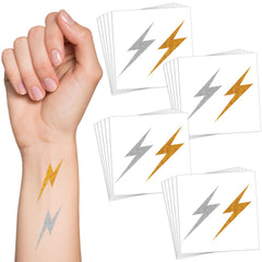 Tatouage foudre or Cholemy, éclat doré pour fêtes et sorties.