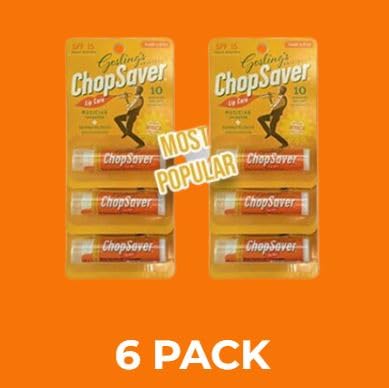 ChopSaver Goslings Original protection UV – lèvres protégées au soleil.