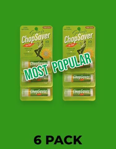 Lot de 6 ChopSaver lèvres – solution pratique pour hydrater toute la journée