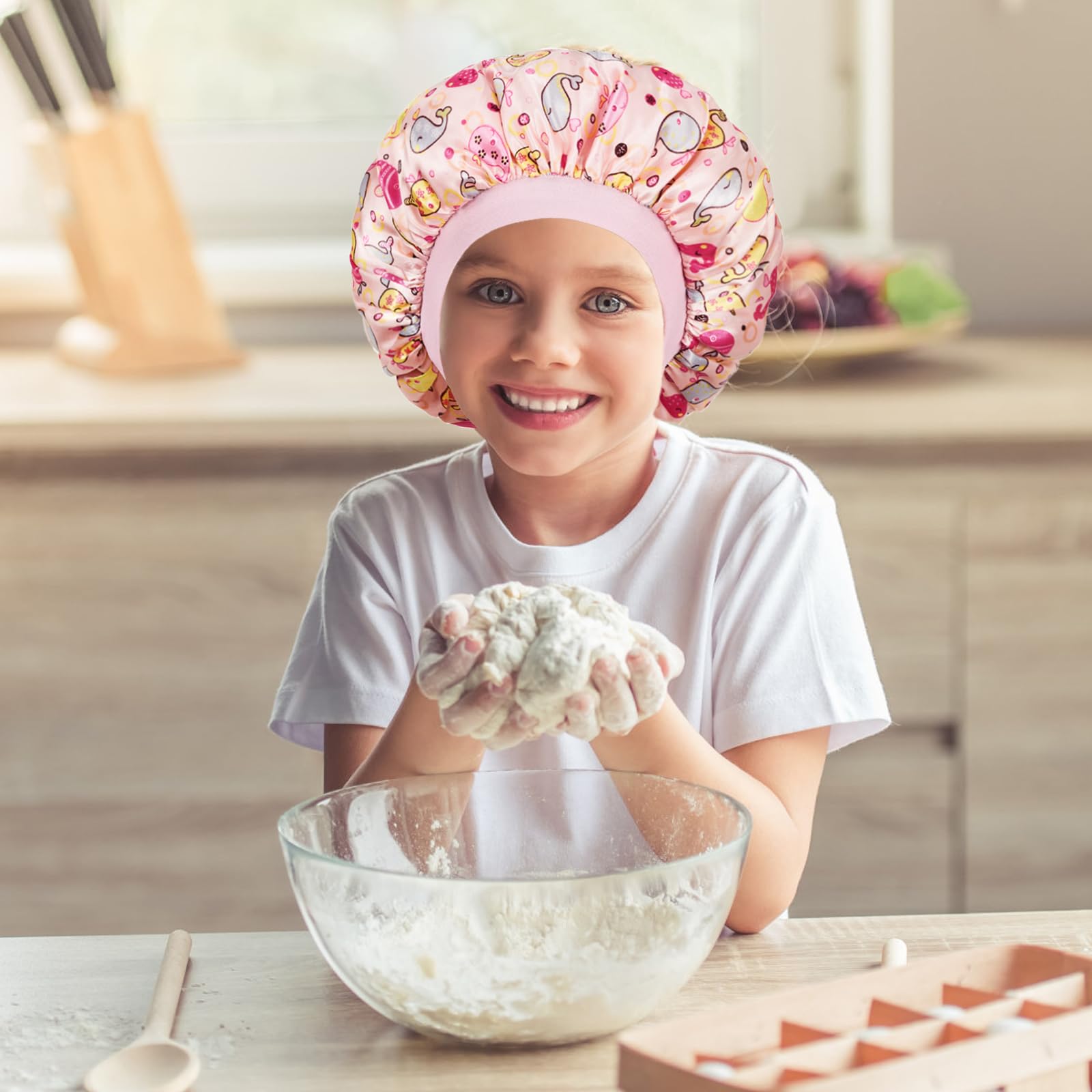 Choshion bonnet dormeur enfant motifs mignons pour réveil net.