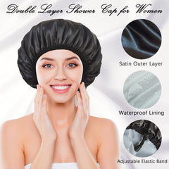 Extérieur satin doux du bonnet Choshion pour un confort optimal