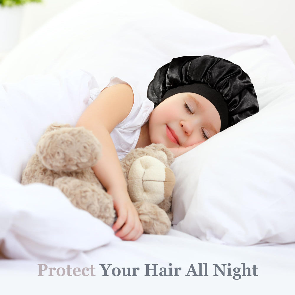 choshion bonnet en soie, usage polyvalent, parfait pour soins du visage et coiffure.