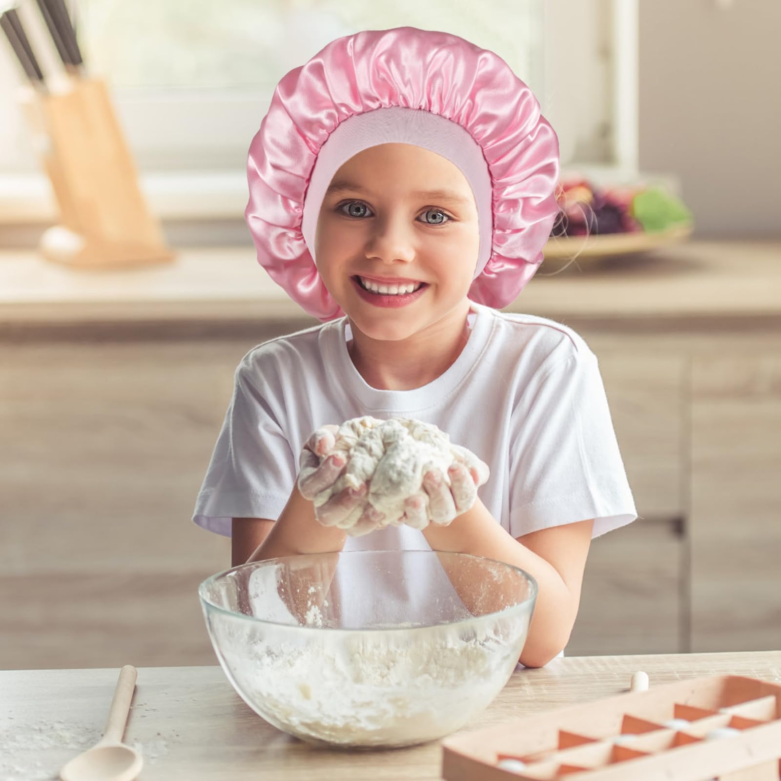 Bonnet choshion à grande bande élastique, maintien sécurisé pendant le sommeil