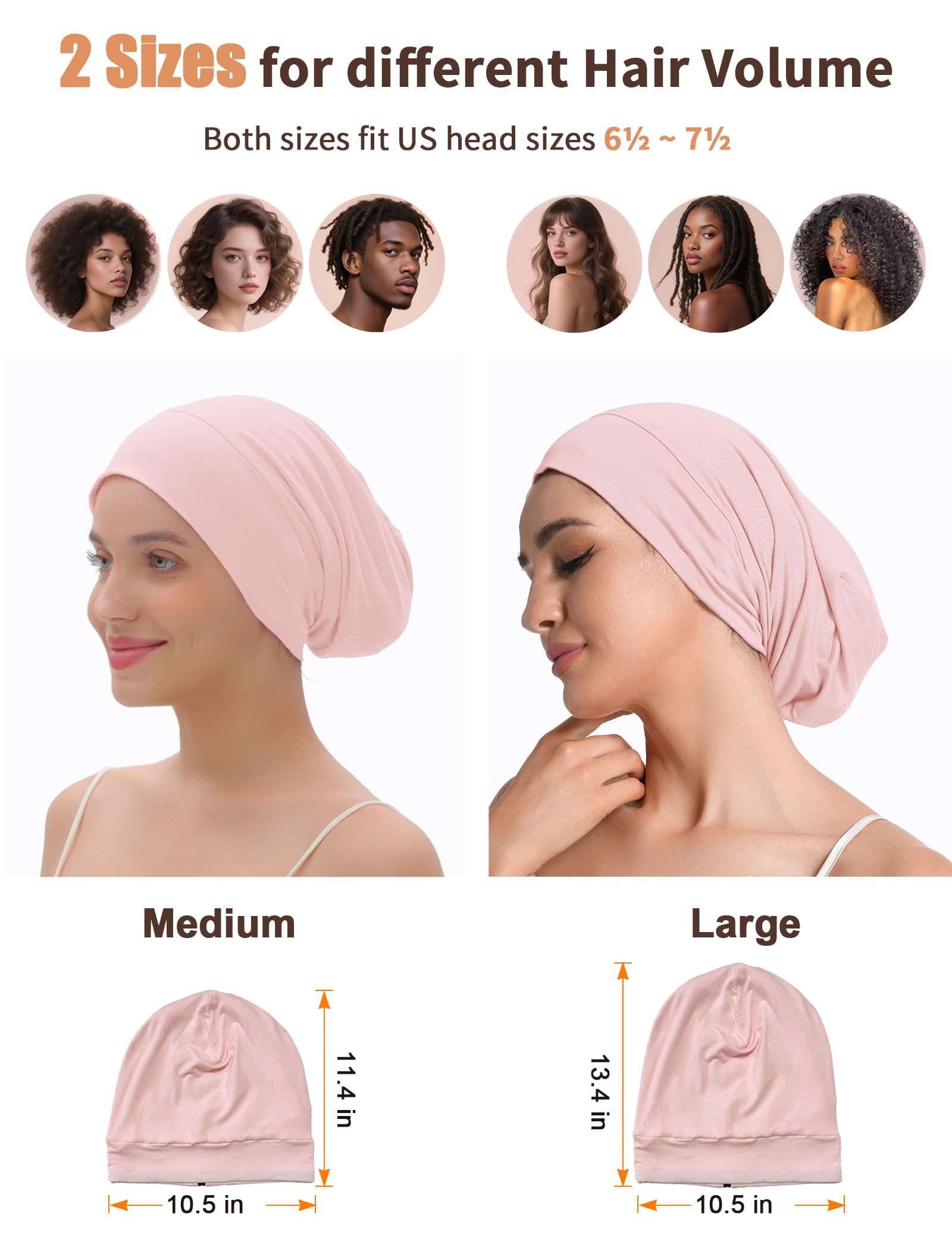Choshion bonnet nuit, réduction des frottements et douceur nocturne.